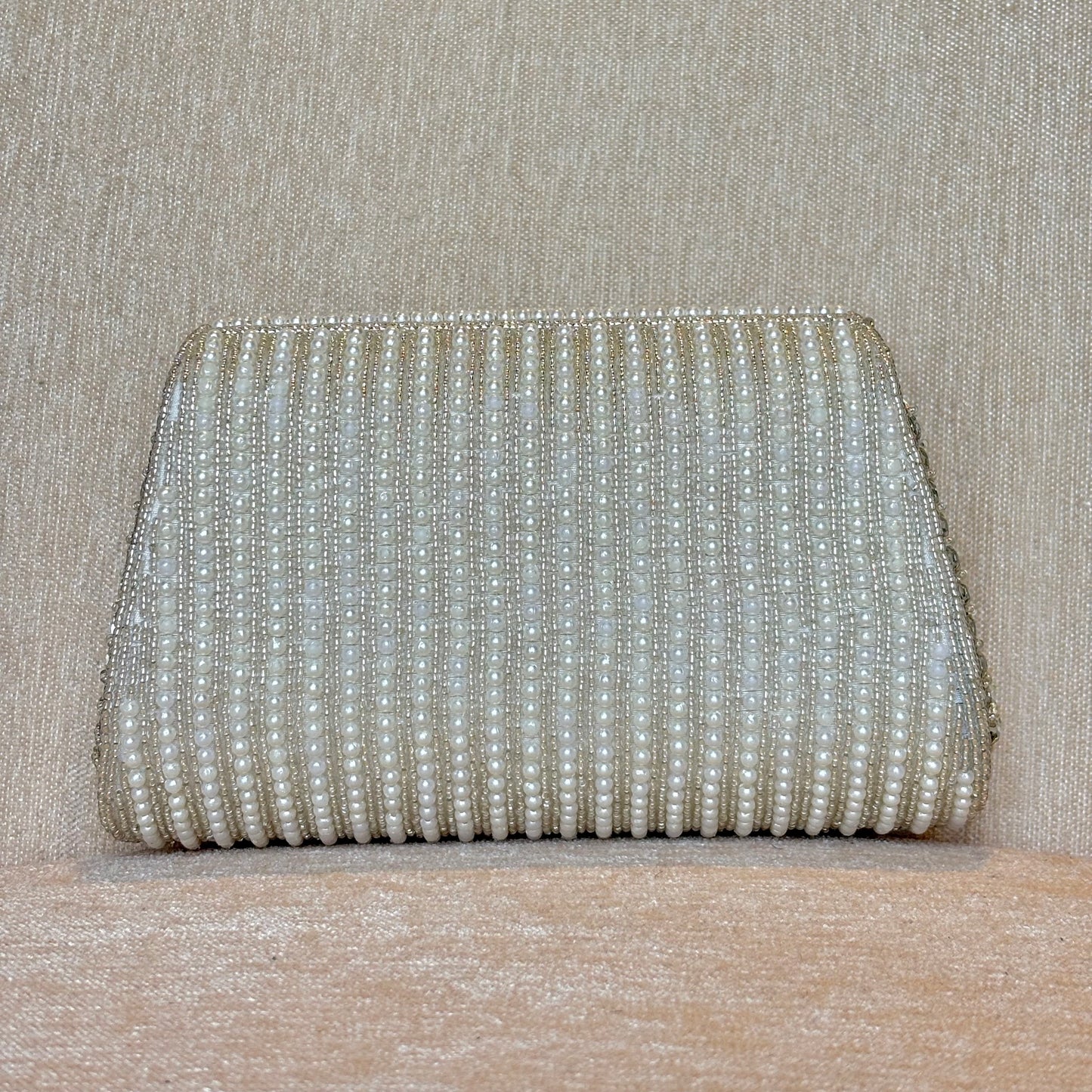 Priyanka Embellished Clutch - Silver