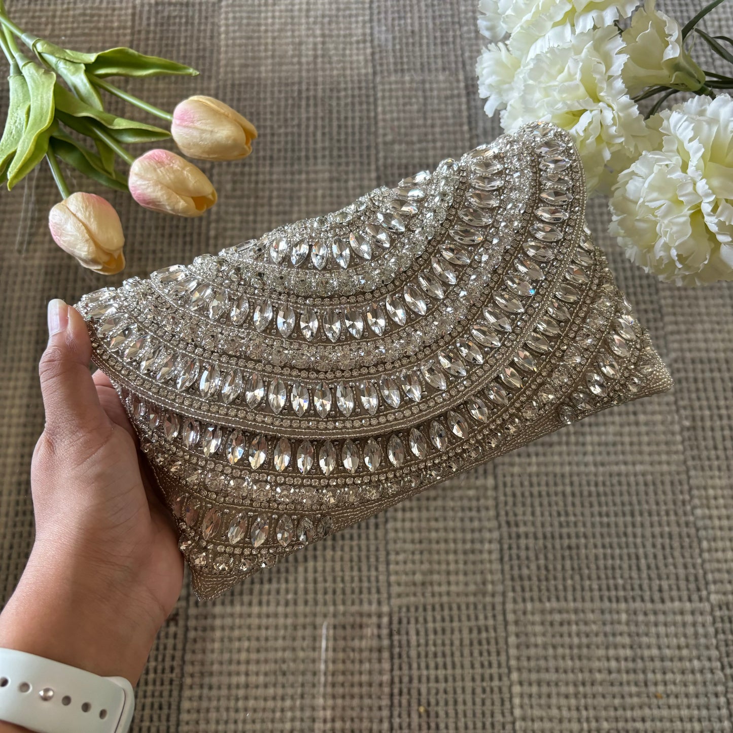 Jyotika Crystal Clutch