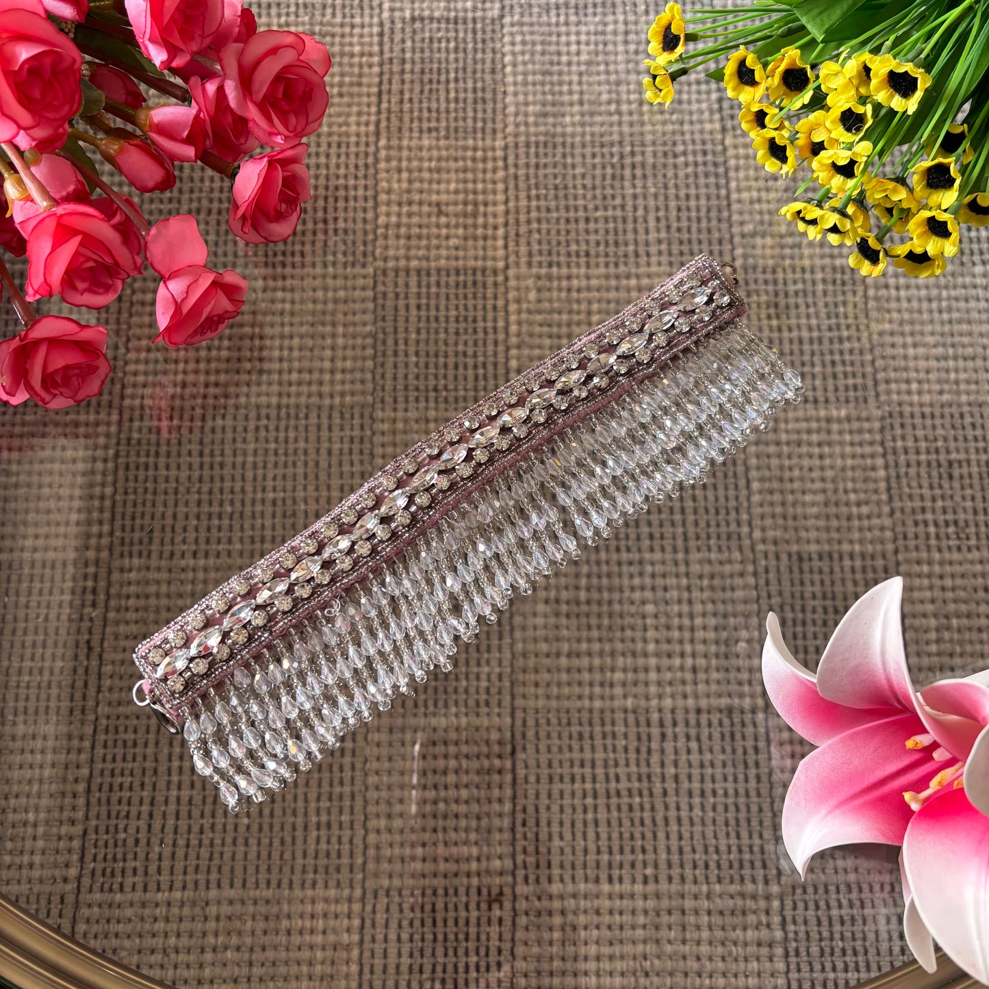 Ravina Mini Tassel Clutch