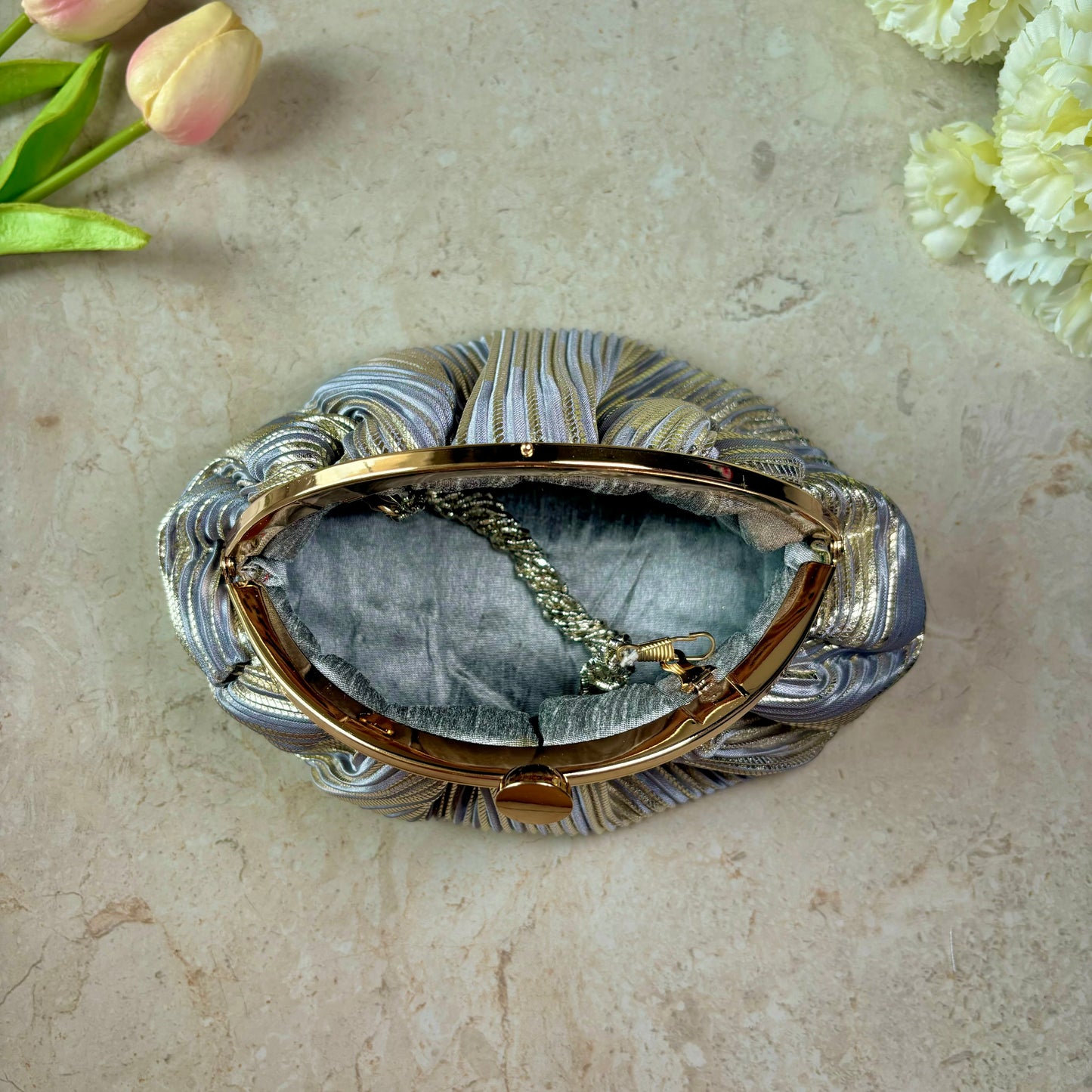 Nidhi Shaded Batua - Grey