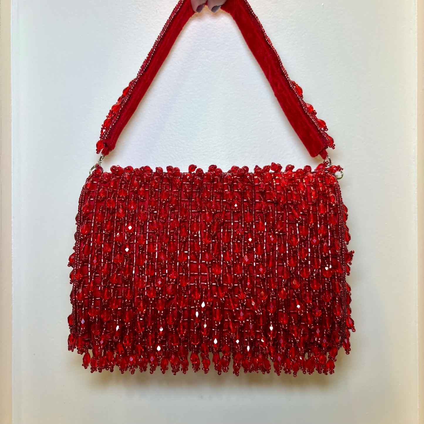 Kriti Tassel Clutch