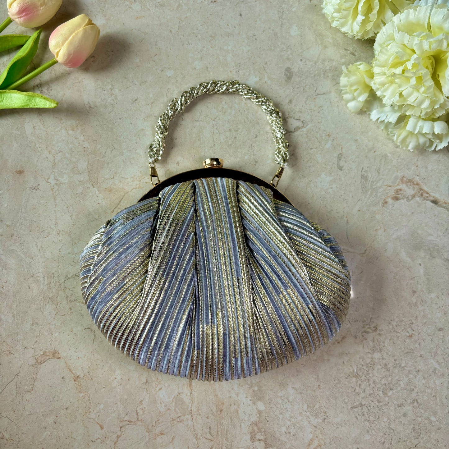 Nidhi Shaded Batua - Grey